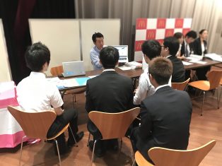 企業説明会に参加しました！