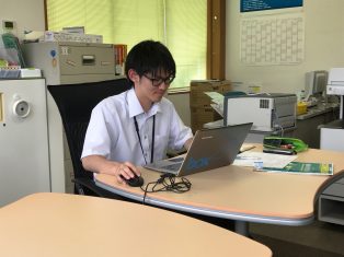 入社して３ヵ月が経ちました。