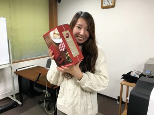 お客様からお祝い頂きました！