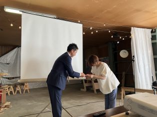 記念植樹＆48期方針発表会を行いました！